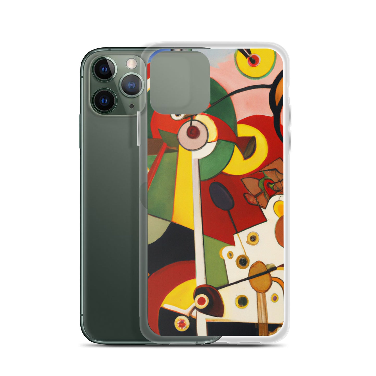 Modern Art Clear Case for iPhone®