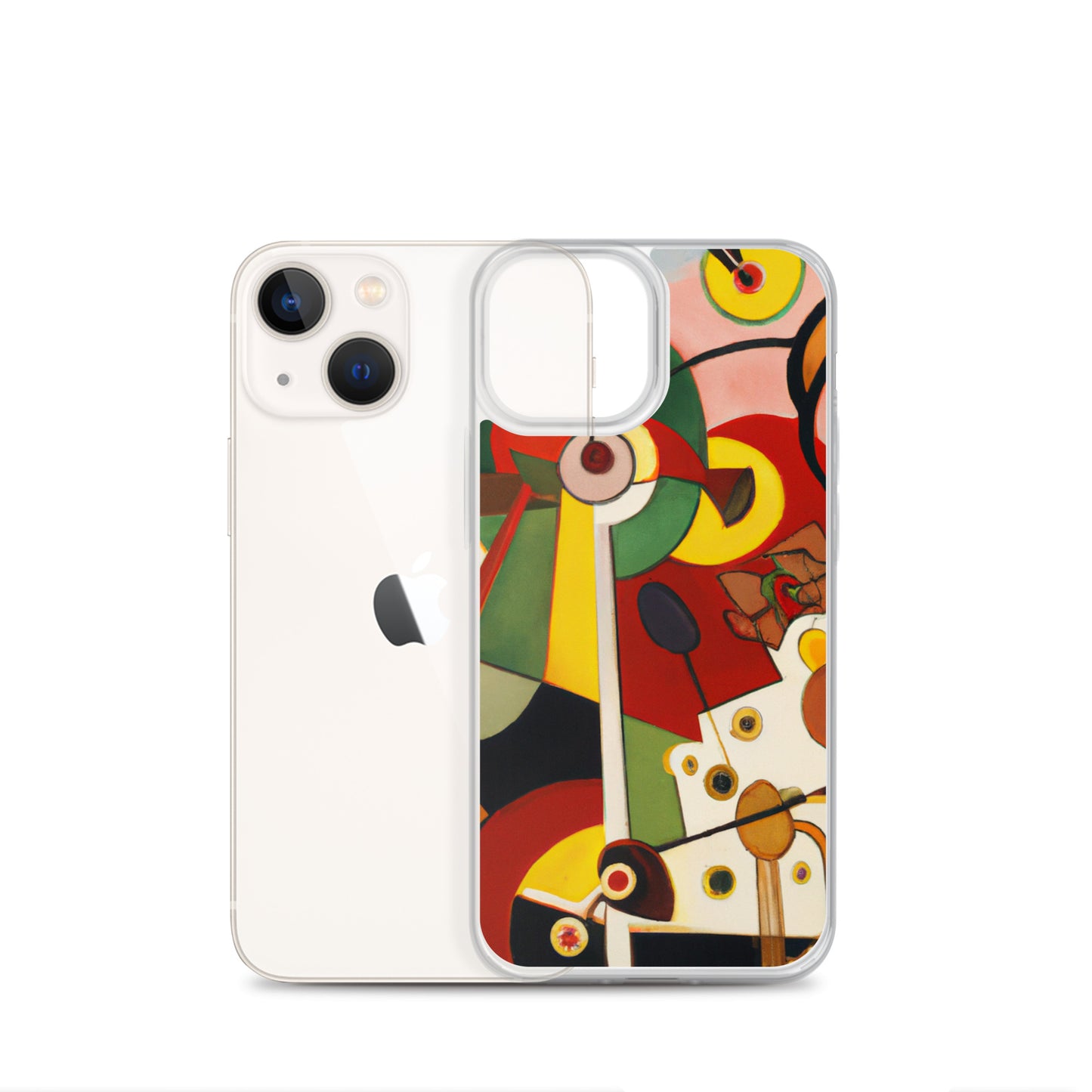 Modern Art Clear Case for iPhone®