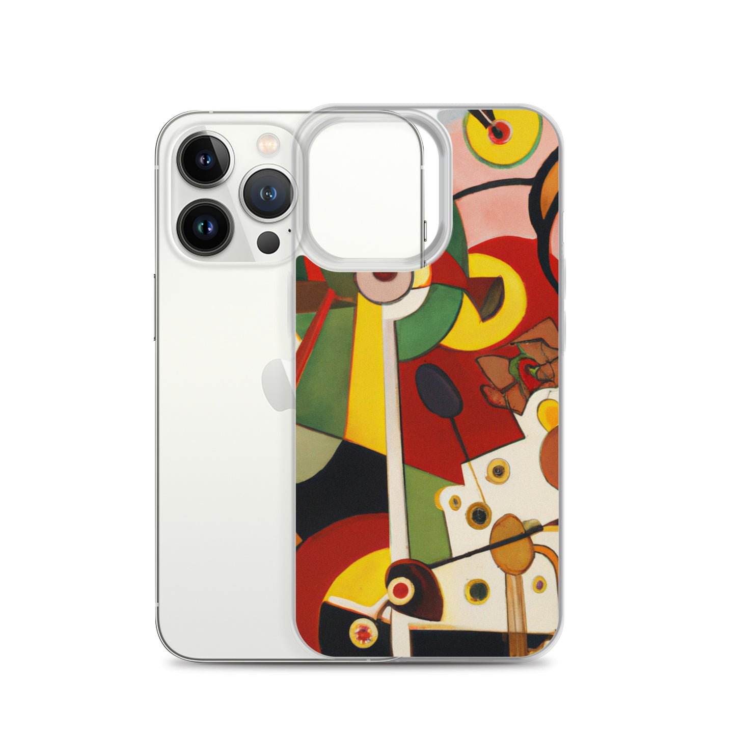 Modern Art Clear Case for iPhone®