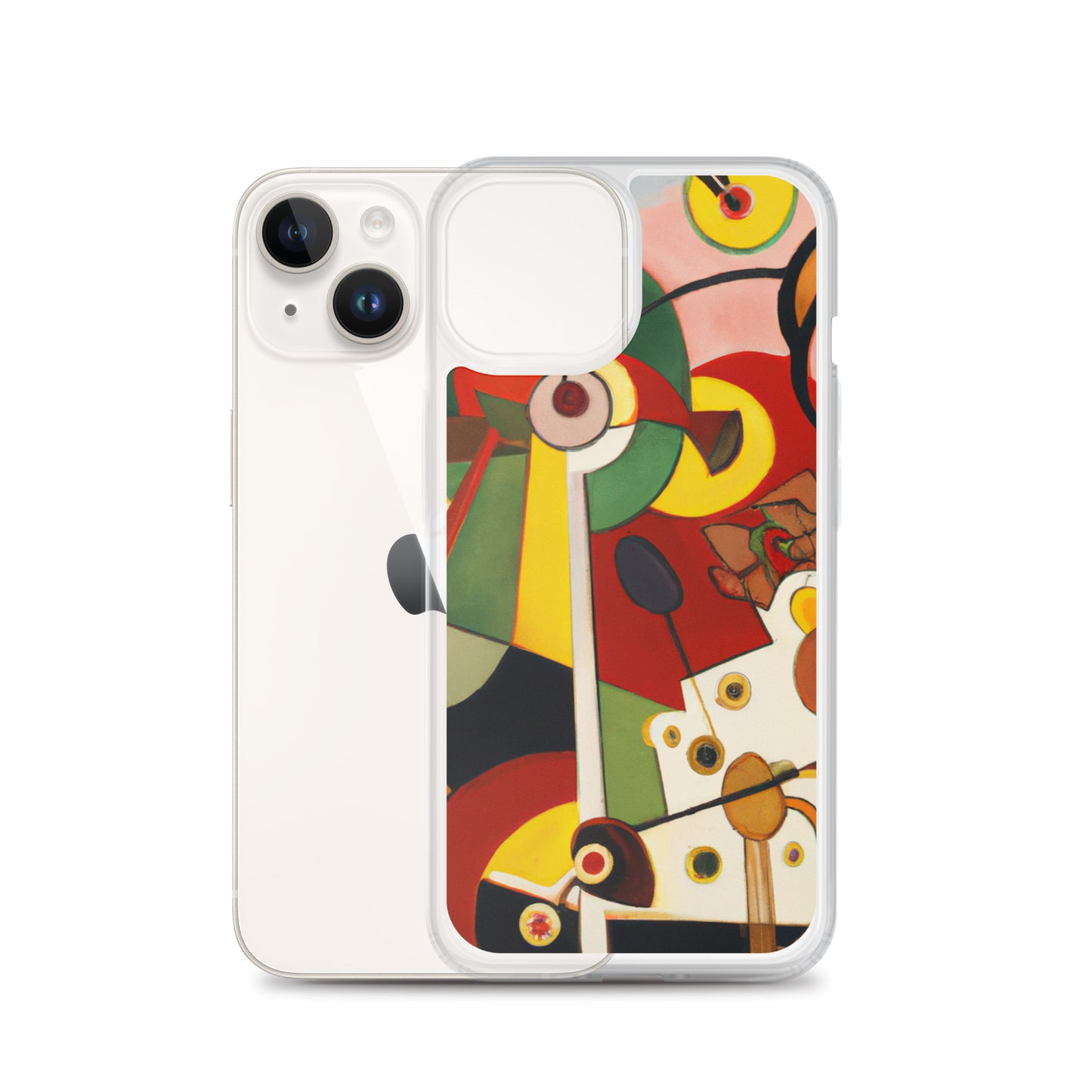 Modern Art Clear Case for iPhone®