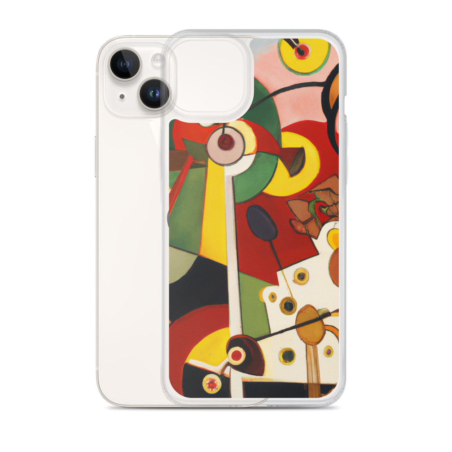 Modern Art Clear Case for iPhone®