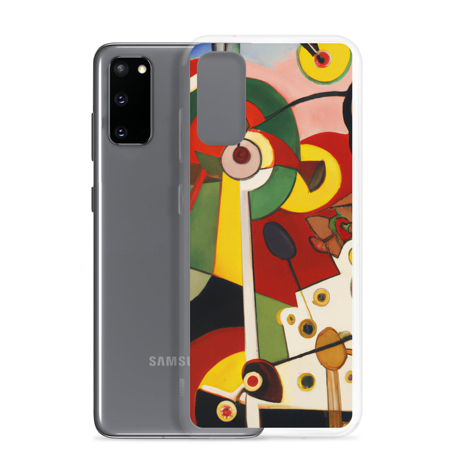 Modern Art Clear Case for Samsung®