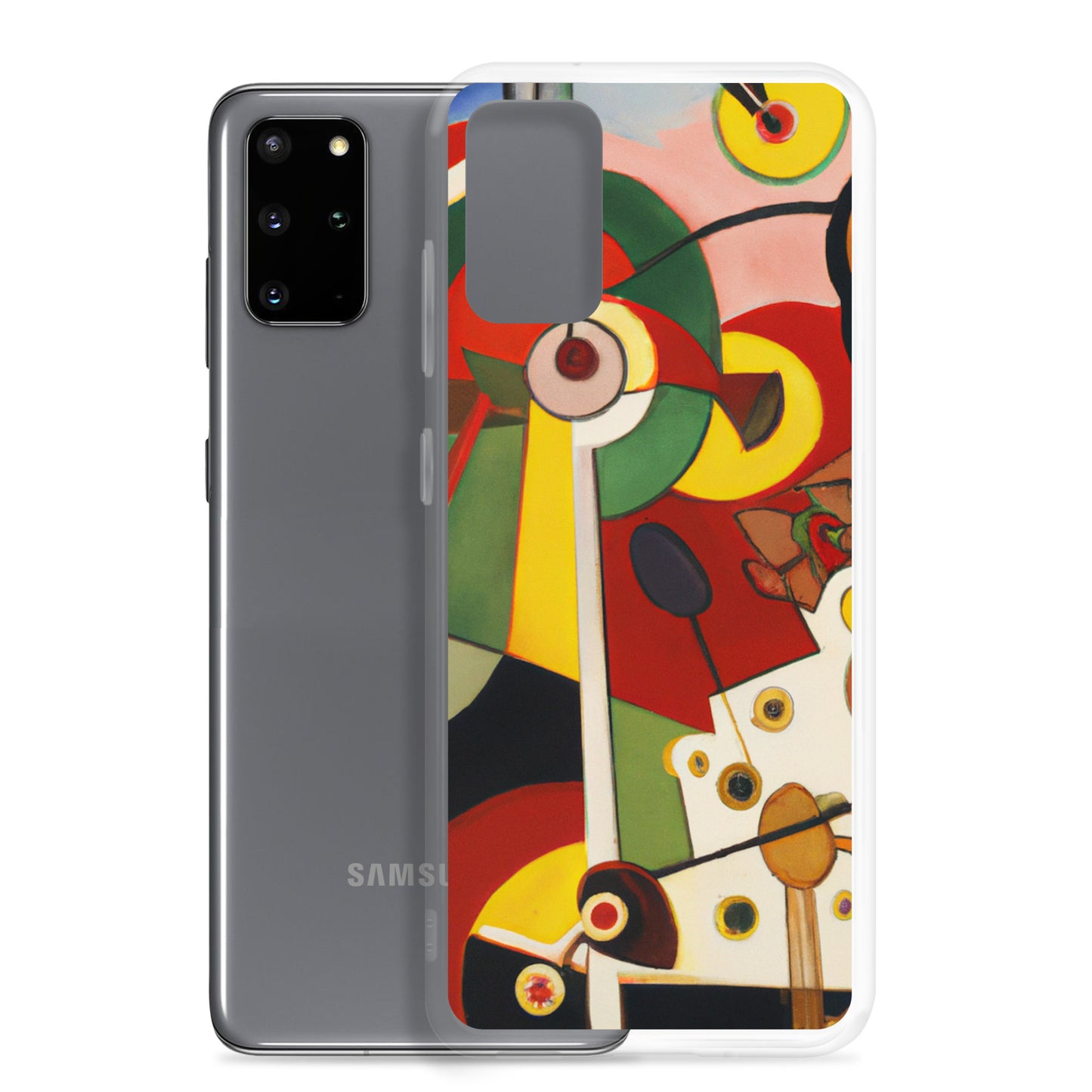 Modern Art Clear Case for Samsung®