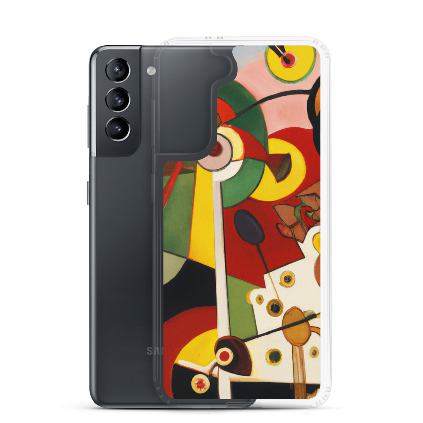 Modern Art Clear Case for Samsung®
