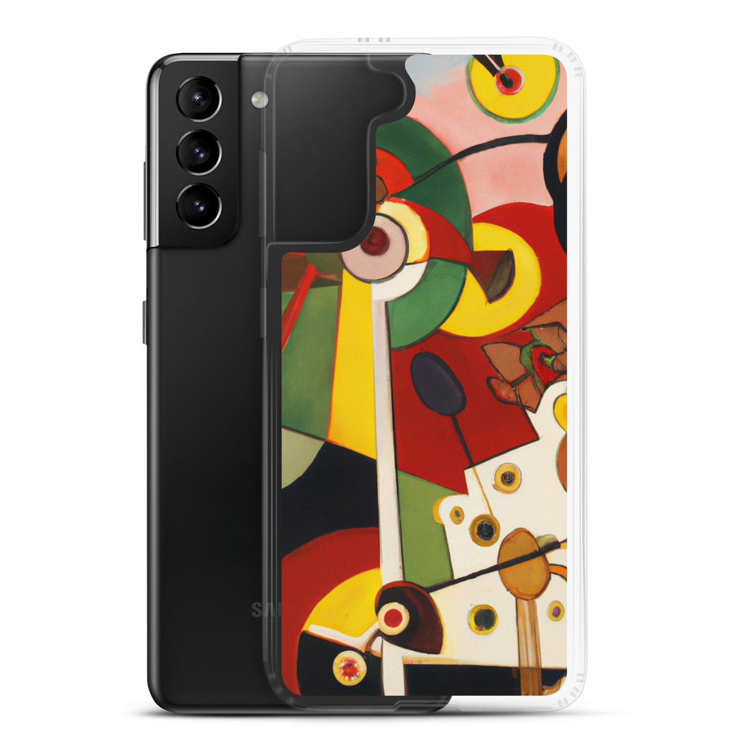Modern Art Clear Case for Samsung®