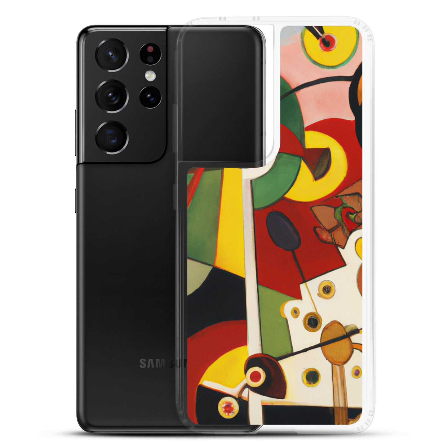 Modern Art Clear Case for Samsung®