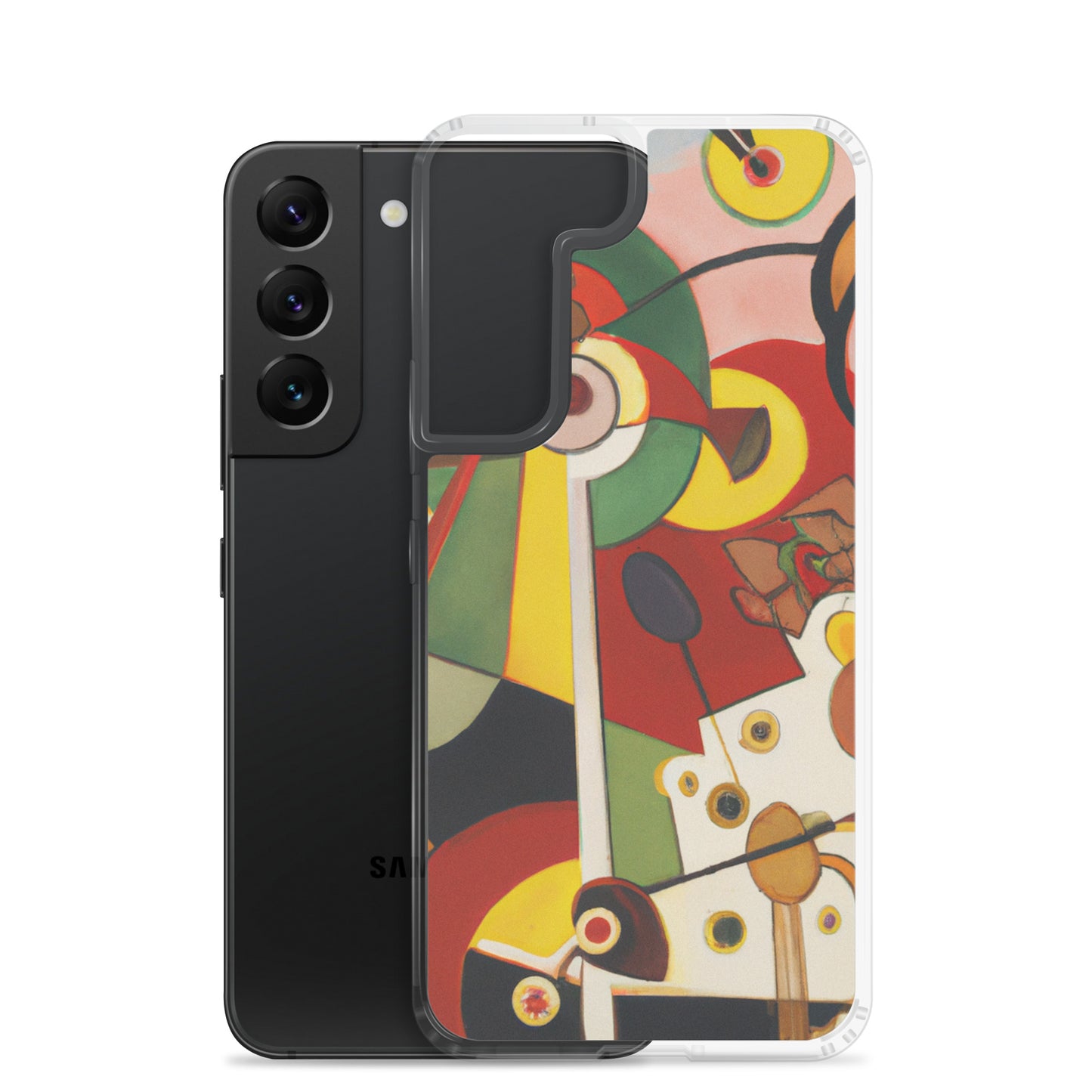 Modern Art Clear Case for Samsung®