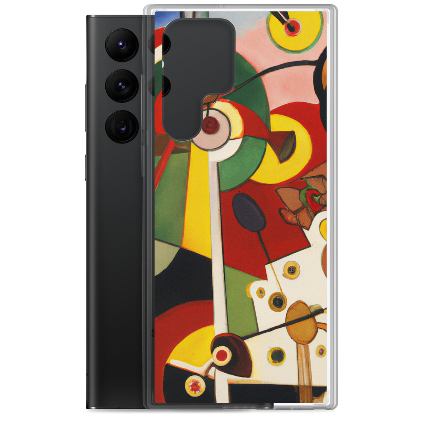 Modern Art Clear Case for Samsung®